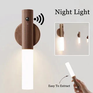 LED Wood Night Light